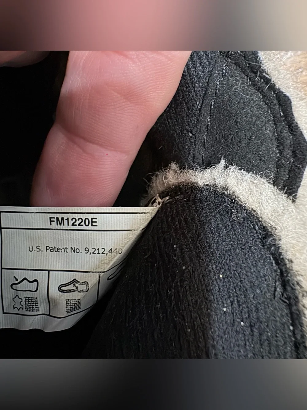 UGG Rennon II Black Leather Shearling High Top Shoes Toddler Size 9